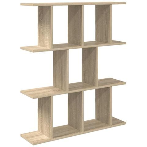 Scaffale da parete Rovere Sonoma 80 x 20 x 96 cm - Foto 1