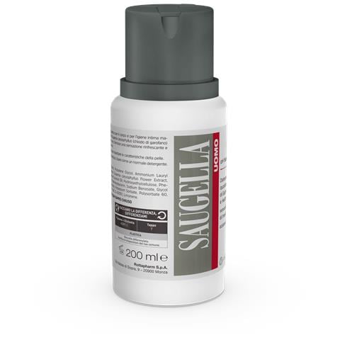 Saugella Uomo PH Fisiologico Detergente Maschile 200 ml - Foto 4