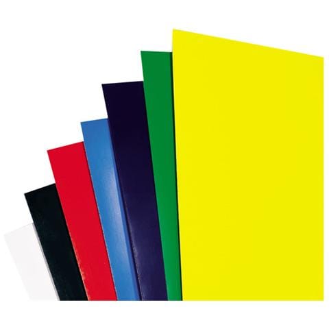 Copertine in cartoncino per rilegatura GBC - A4 - cartoncino lucido - bianco - CE020071 (conf. 100) - Foto 2