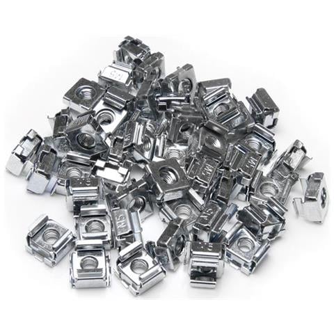 Confezione da 50 dadi ingabbiati M5 per armadi server rack - Foto 2