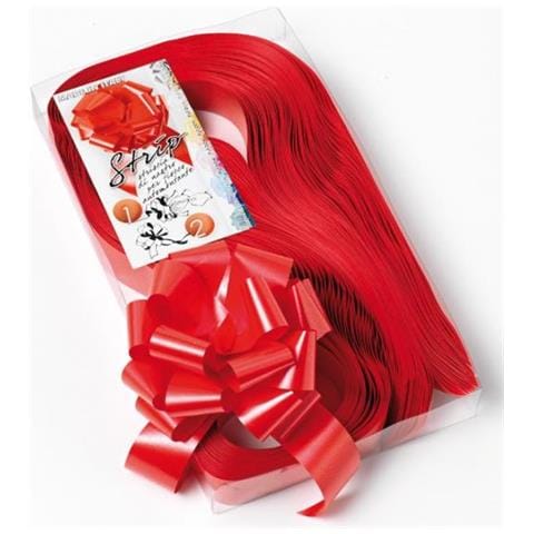 Nastro Strip per Fiocci 31mm Rosso - Foto 2