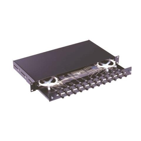 I-CASE FO-24ST - Cassetto Ottico 19'' 24 porte ST Nero - Foto 3