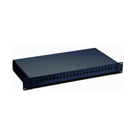 I-CASE FO-24ST - Cassetto Ottico 19'' 24 porte ST Nero - Foto 1