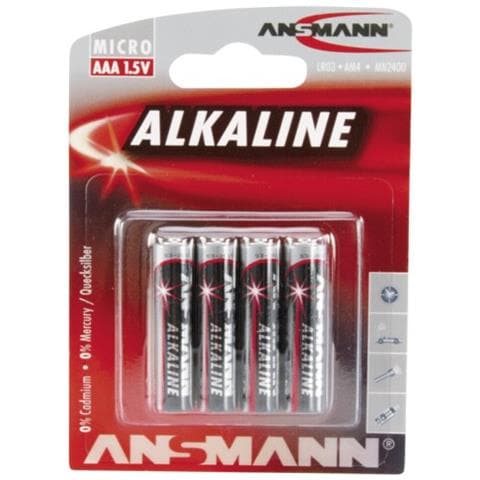 Confezione 4 Batterie Alcaline AAA - Foto 4