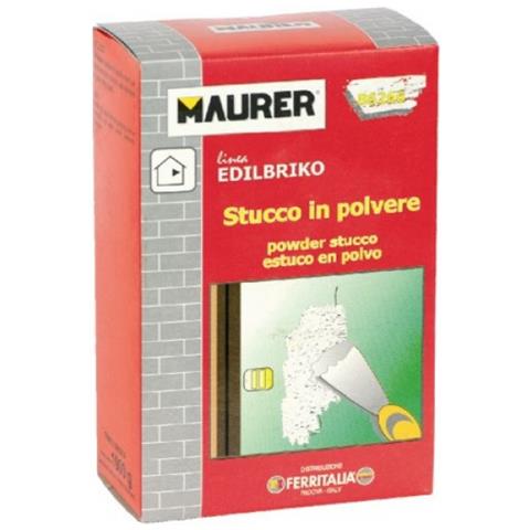 Stucco in Polvere 1 Kg Maurer per attaccare rosoni, cornici, piastrelle, etc. - Foto 2