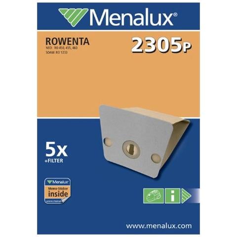 Menalux 2305P sacchetto per TRAINI ROWENTA NEO 420-450-460 - Foto 2