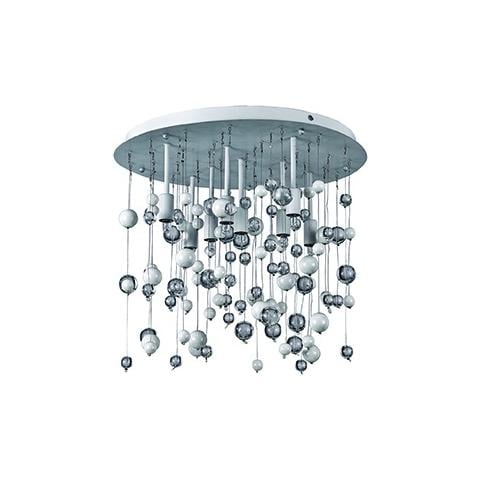 Lampada Da Soffitto Neve Pl8 Bianco Max 8 X 40w G9 - 240v - Foto 2
