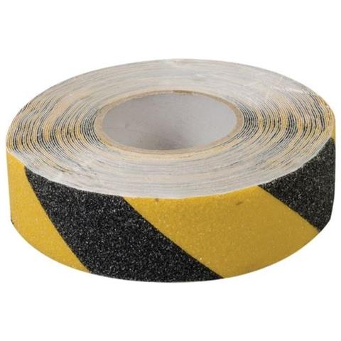 190583 Nastro Antiscivolo 50 Mm X 18 M, Nero / giallo - Foto 2