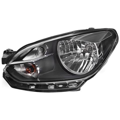 Proiettore Faro Sinistro Sx Volkswagen Up Cornice Nera 11> H4 - Foto 1