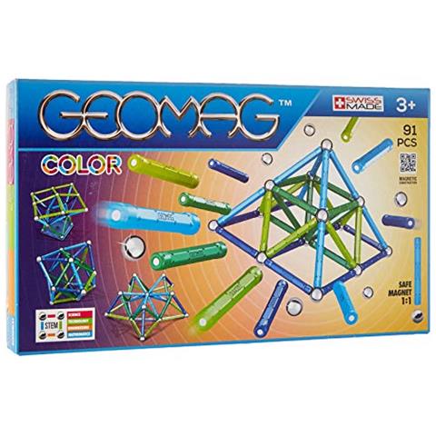 Geomag Colore Gioco Di Costruzione Con Sfere E Barrette, Multi, 91 Pezzi, Pf. 510.263.00 - Foto 1