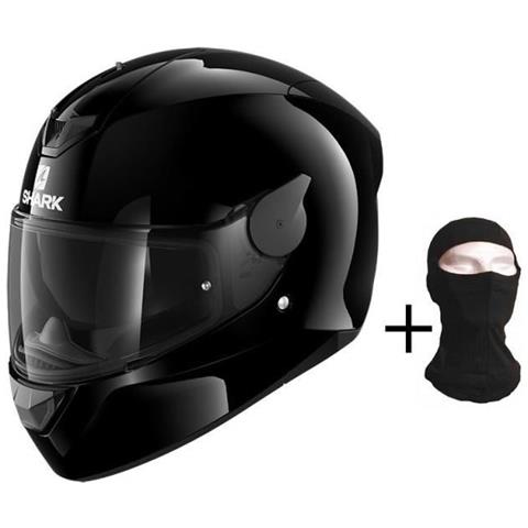 SHARK HELMETS - Casco Moto Integrale Shark Dskwal 2 + Cappuccio Vernice  Nera - ePRICE