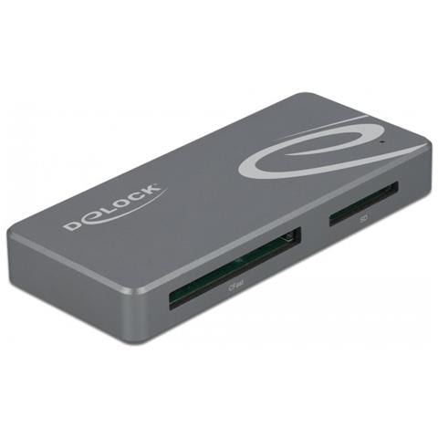 91754 lettore di schede USB 3.2 Gen 1 (3.1 Gen 1) Type-C Grigio - Foto 1