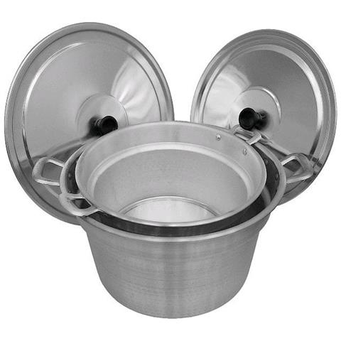 Coperchio In Alluminio Cm. 38 - Per Caldaie Special A Due Manici - Foto 1