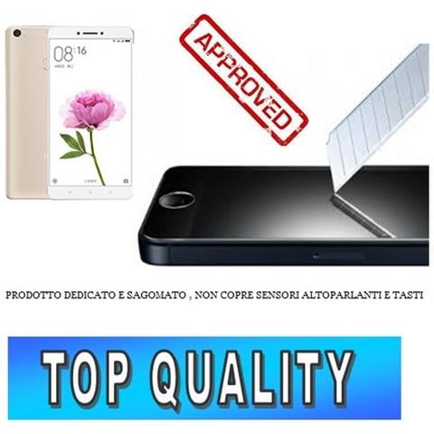 Tempered Glass Screen Protector Pellicola Vetro Temprato Xiaomi Mi Max - Foto 1