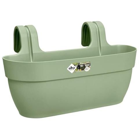 Vaso Da Fiori - Vibia Campana Easy Hanger Large - Verde Pistacchio - Balcone Esterno - L 24,1 X P 46 X H 26,5 Cm - Foto 1