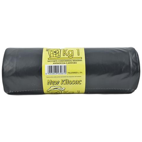 Sacchi Polietilene Nettezza Urbana Pesanti 70 X 110 Nero - Rt. 1 Kg - Foto 2