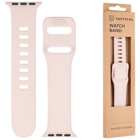 Cinturino 791 Originale Silicone Per Apple Watch 1-2-3-4-5-6-7-8-se 38 40 41mm Rosa - Foto 1