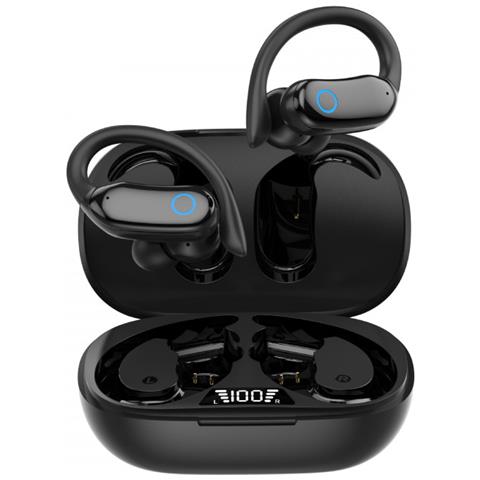 7314280350421 cuffia e auricolare True Wireless Stereo (TWS) A clip Musica e Chiamate Bluetooth Nero - Foto 1
