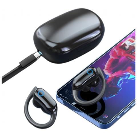 7314280350421 cuffia e auricolare True Wireless Stereo (TWS) A clip Musica e Chiamate Bluetooth Nero - Foto 2