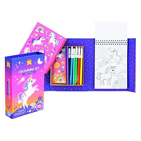 Set Da Colorare Unicorn Magic, Blu - Foto 1