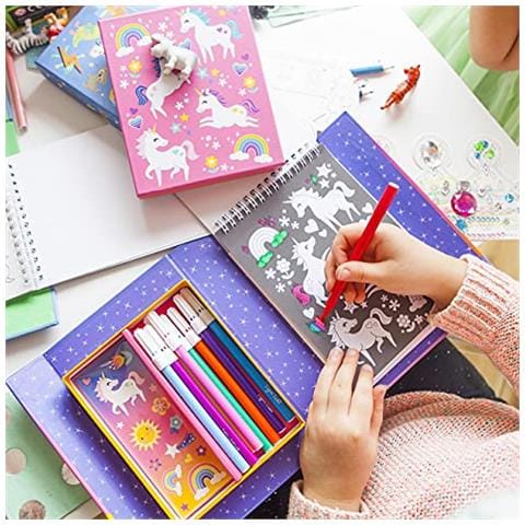 Set Da Colorare Unicorn Magic, Blu - Foto 6