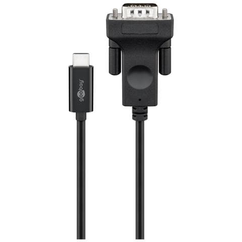 51769 cavo e adattatore video 1,8 m USB tipo-C VGA (D-Sub) Nero - Foto 1
