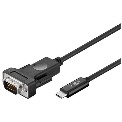 51769 cavo e adattatore video 1,8 m USB tipo-C VGA (D-Sub) Nero - Foto 5