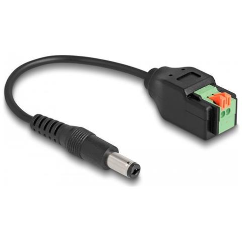 Delock Cavo Cc Da 2,1 X 5,5 Mm Da Spina A Adattatore Per Morsettiera - Foto 2