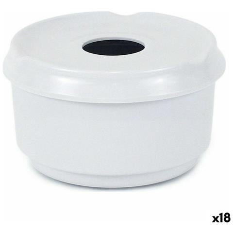 Posacenere Privilege Bianco (18 Unità) (11 Cm) - Foto 1