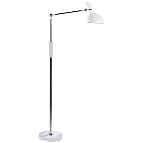Lampada Da Terra A Led Andromeda Con Dimmer Metallo Bianco - Foto 2