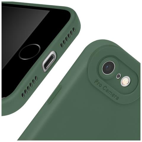 Cover Per Iphone 7 / 8 / Se 2020 / Se 2022 Silicone Camera Protetta - Foto 2