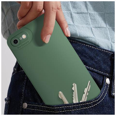 Cover Per Iphone 7 / 8 / Se 2020 / Se 2022 Silicone Camera Protetta - Foto 5