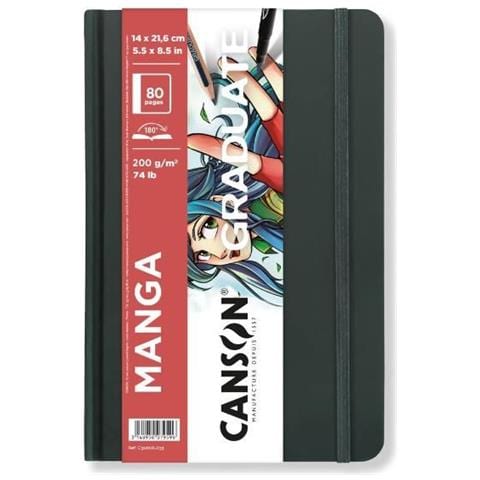 Cf5 Sketchbook 14x21,6cm 80pagmanga - Foto 1