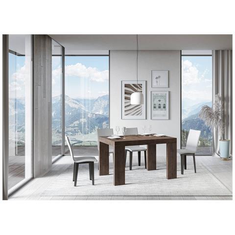 Tavolo Allungabile 90x140/244 Cm Roxell Premium Noce - Foto 4