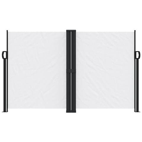 Tenda Laterale Retrattile Bianca 140x1200 Cm - Foto 3