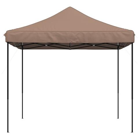 Tenda Da Festa Pieghevole Pop-up Marrone 292x292x315 Cm - Foto 3