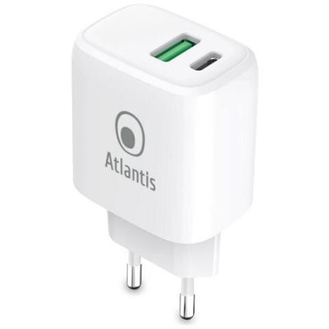 Alimentatore Universale Per Smartphone E Tablet P008-pd20gn-2u Ac 20w Output 1xusb 1xusb-c Pd Tecnologia Gan - Foto 1