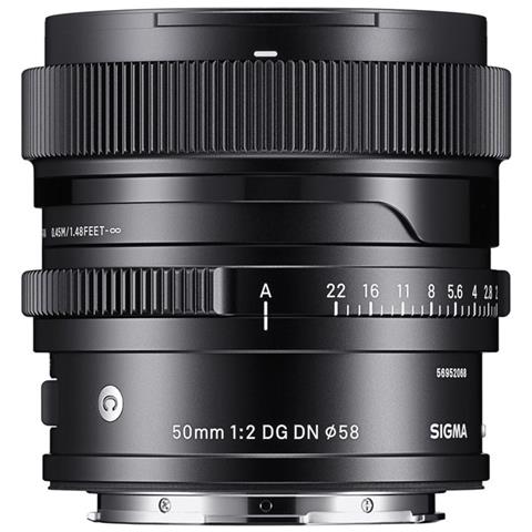 50mm / f 2.0 DG DN C SO MILC Teleobiettivo Nero - Foto 2