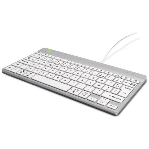 RGOCOFRWDWH tastiera Ufficio USB AZERTY Francese Bianco - Foto 2
