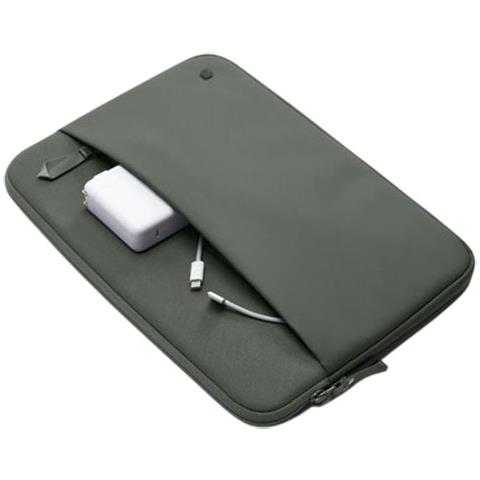 Custodia Per Macbook Pro 16” Con Zip In Poliestere, Verde - Foto 5