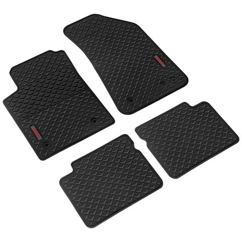 , Set Tappeti Su Misura In Eco Gomma - Compatibile Per Fiat Bravo (02/07>11/15) - Lancia Delta (06/08>06/15) - Foto 1