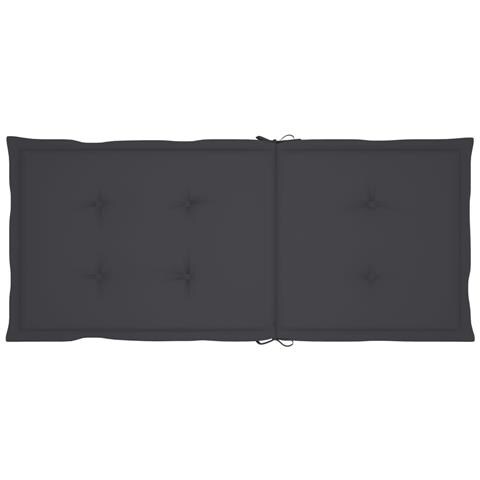 Lusso Casadino -  Sedie Da Giardino Pieghevoli 3pz Con Cuscini Acacia Massello - Foto 8