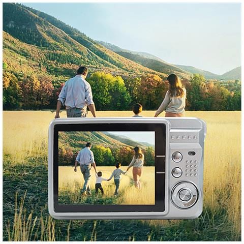 Fotocamera Digitale K09 Con Scheda 32gtf - Cattura Ogni Momento Silver - Foto 4