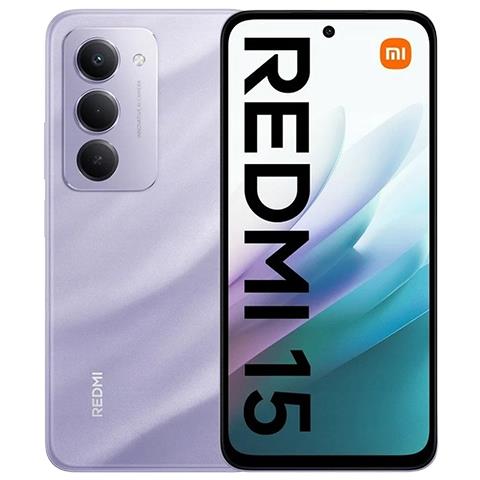 Redmi 15 4G 256GB 8GB Ram Display 6,9" LCD IPS Main Camera 50MP USB Type-C DualSim Snapdragon 685 7000mAh Sandy Purple - Foto 1