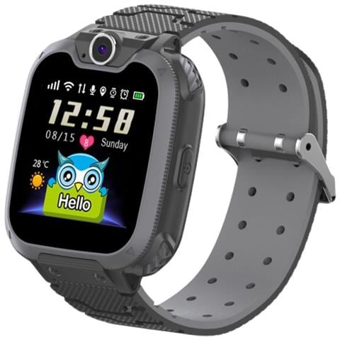 Smartwatch Impermeabile Nero Per Bambini Con Gps E Modalità Classe - Foto 1