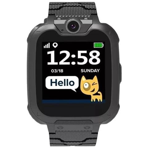 Smartwatch Impermeabile Nero Per Bambini Con Gps E Modalità Classe - Foto 5
