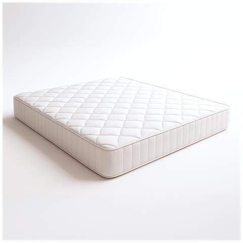 The White Stone Materasso Ignifugo 80x190 In Memory Foam Alto 20 Cm | Ortopedico | Rivestimento Anallergico E Antibatterico | Prodotto In Italia - Foto 1