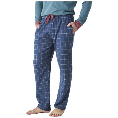 Pigiama Da Uomo In Cotone A Maniche Lunghe Jjb12 - Foto 2