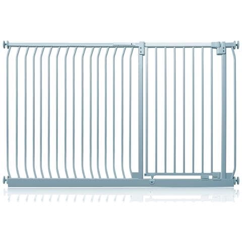 Safetots Cancelletto Di Sicurezza Elite Extra Alto, 171cm - 180cm, Grigio Opaco, Extra Alto Con 100cm Di Altezza - Foto 1