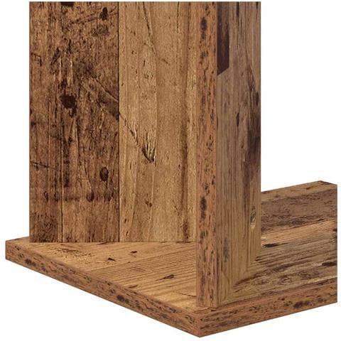 Tavolino Legno vecchio 35 x 25 x 50 cm Legno multistrato - Foto 9